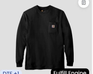 Carhartt Pocket Tees — Custom Workwear & Scrubs on Brikl