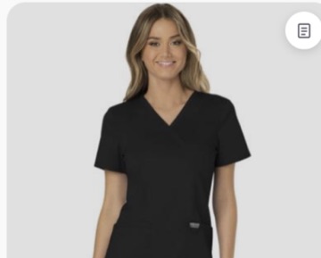 Mock-Wrap Scrubs — Custom Workwear & Scrubs on Brikl